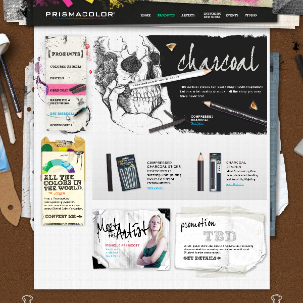 Prismacolor Website